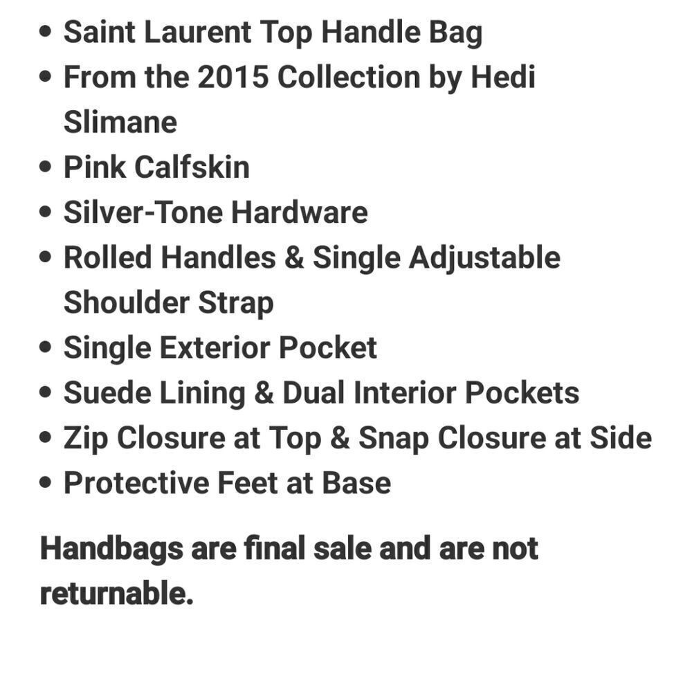 Ysl Small Rive Gauche Cabas - image 8